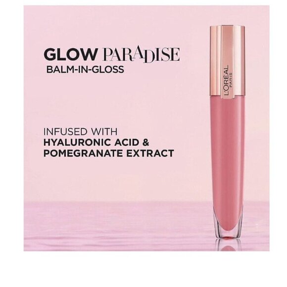 LOREAL Glow Paradise Tinted Lip Balm 60 Sophisticated Rose - Picture 4 of 8